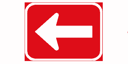 One-Way Road (left)