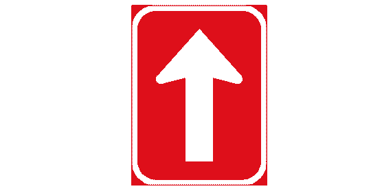 One-Way Road (straight)