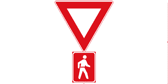Yield to Pedestrian