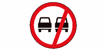 No Overtaking - All Vehicles