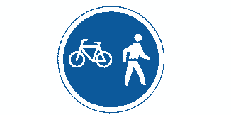 Pedal cycles and Pedestrians Only