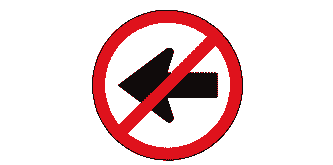 No Left Turn