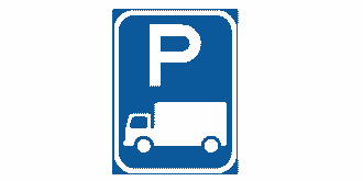 Goods vehicle parking reservation