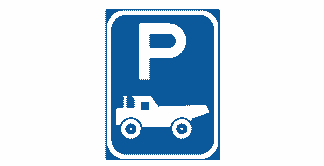 Construction vehicle parking reservation