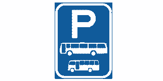 Bus and midibus parking reservation