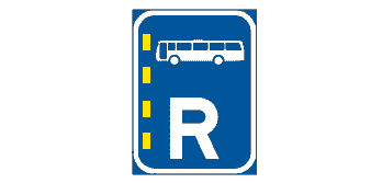 Bus lane right reservation