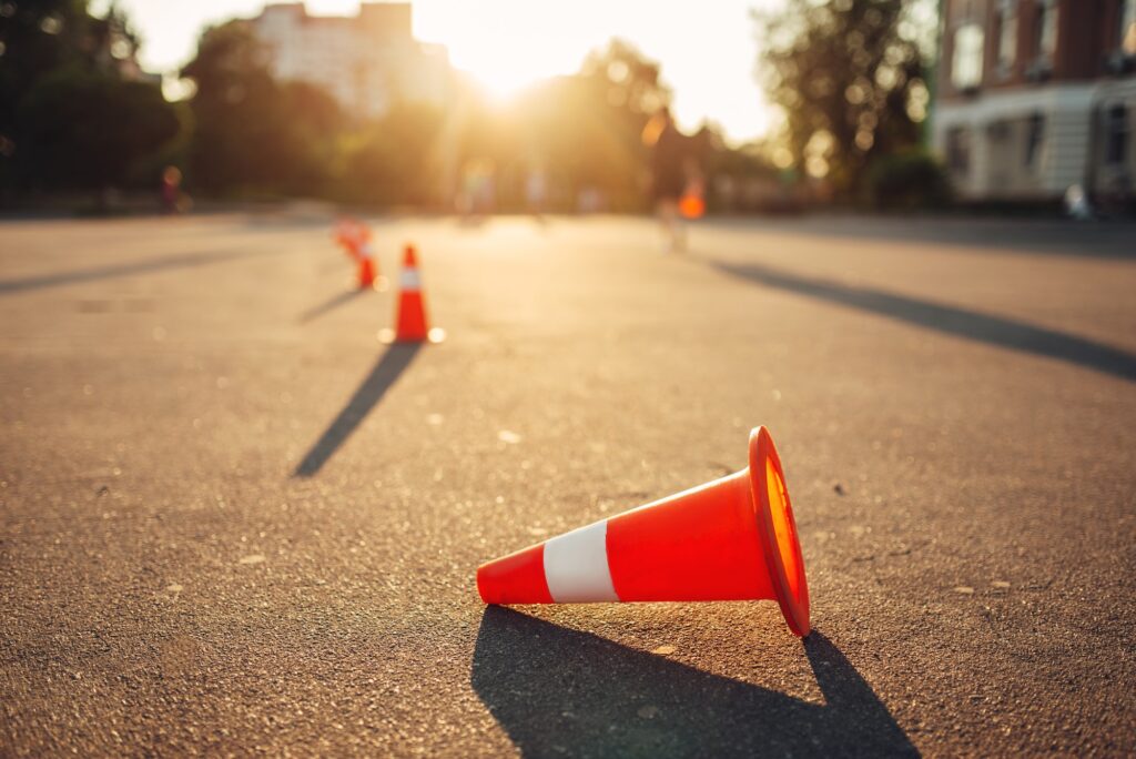 Fallen cone on training ground, driving school, understanding the K53 Time Limits, practicing with efficiency, and maintaining focus will significantly enhance your performance