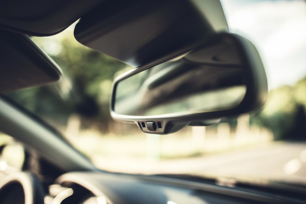 Vehicle Inside Rear View Mirror | Stopping Techniques To Pass Your K53 Driving Licence Test