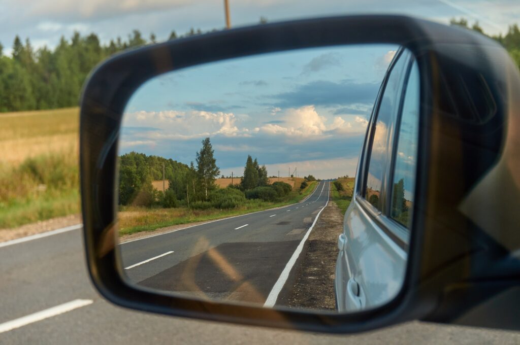 Check the Mirrors Before Multiple Lane Changing move